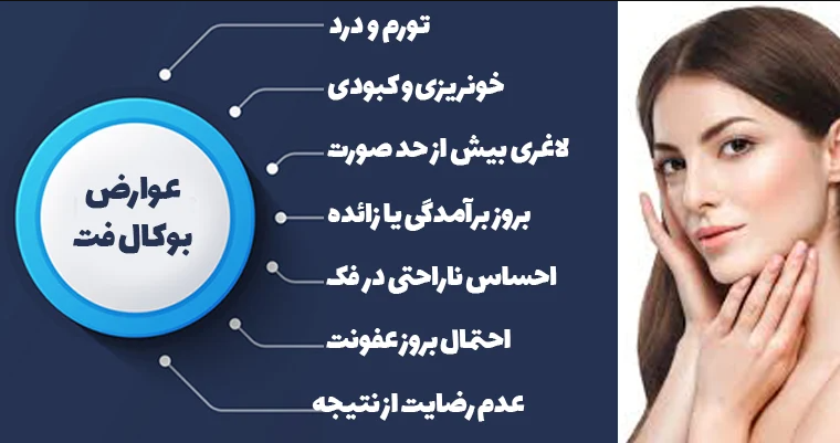 عوارض جراحی بوکال فت در مشهد