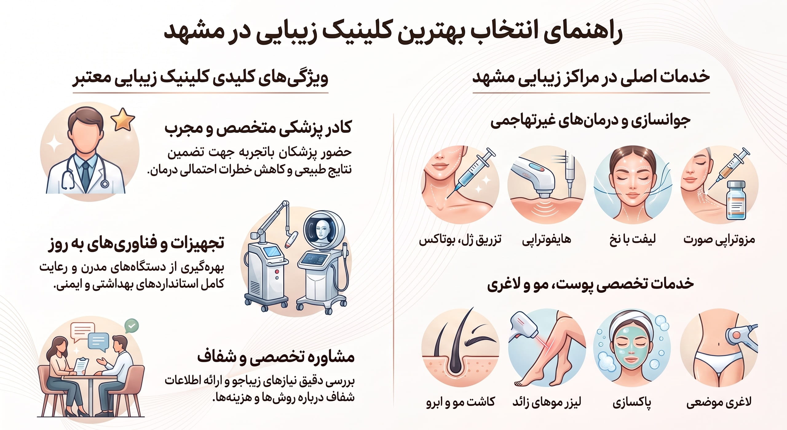 کلینیک زیبایی مشهد